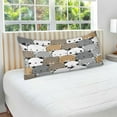 thumbnail image 4 of Cute Polar Bear Pillowcase King Size, Super Soft Pillow Shams Covers, Plush Cozy Pillow Cases with Zipper, 20" X 40"（134） Home Decor Gifts, 4 of 6