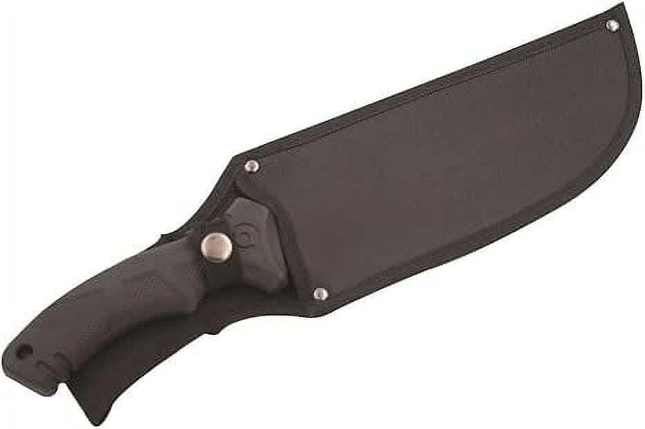 Snake Eye Tactical 15" Machete, 9" Fixed Blade Knife, 440C Stainless Steel Drop Point Blade, Machete for Cutting Trees Heavy Duty, Great for Clearing Brush, Survival, Camping and Outdoor
