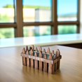 thumbnail image 3 of IFANLANDOR Woven Storage Flower Pot Flower Planter Light Brown Rustic Style for Gardeners Outdoor 1Pack, 3 of 7