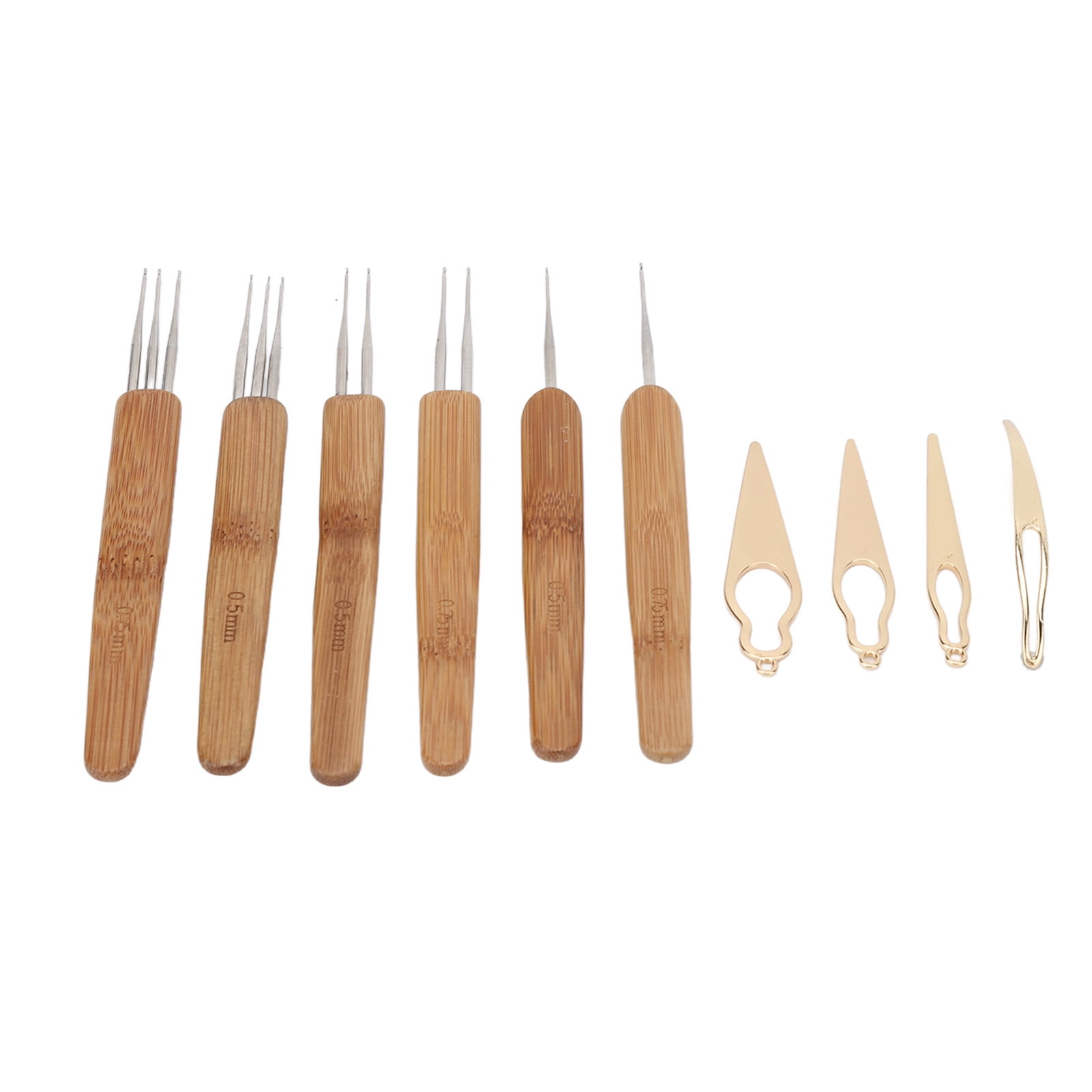 Dreadlocks Crochet Hook,ANGGREK 10pcs Crochet Hooks Dreadlocks Tool Set