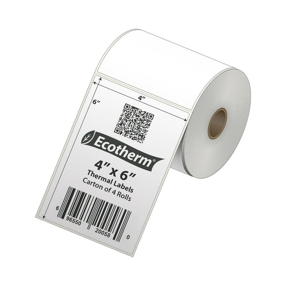 Etiquetas térmicas Ecotherm 4x6 1100 para Zebra, Munbyn