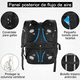 thumbnail image 3 of Mochila Urbana Impermeable De 40L Negra, 3 of 3