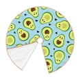 thumbnail image 3 of Kll Avocado And Hearts Christmas Tree Skirt ,Party Decorations Farmhouse For Christmas Decorations Holiday Party, 3 of 8