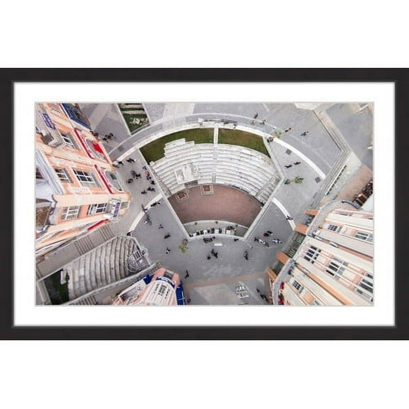 Marmont Hill "Stadium Seating" By Karolis Janulis Framed Painting Art Print, 18.0" x 1.5"