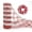 White Red, variant on Christmas Mesh Ribbon Christmas Tree Mesh Ribbon Metallic Mesh Ribbon for Wreaths Wide Wired Deco Mesh Ribbon Roll for DIY Wrapping Craft 10 in x 30 Ft(10 Yard) Christmas Tree Decoration