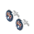 thumbnail image 2 of Cupid Elegant Men's Stainless Steel Cufflinks Set for Formal Attire and Special Occasions, 2 of 6