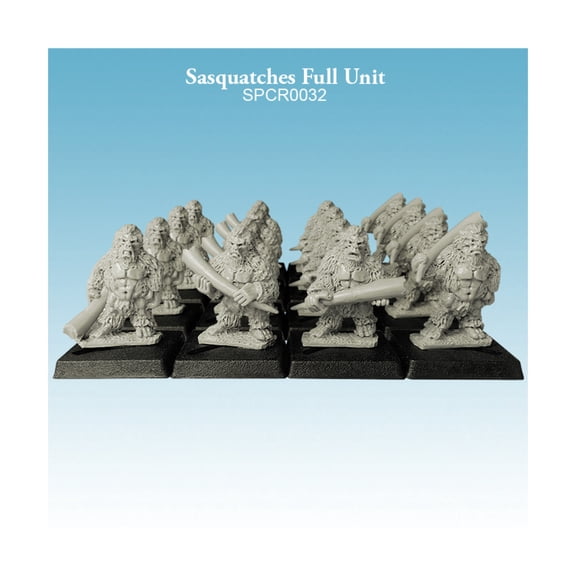 Spellcrow Sasquatches Full Unit New