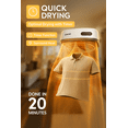 thumbnail image 7 of Sirene Portable Clothes Dryer for Apartment, RV, Travel - Quick and Easy to Use Small/Compact Dryer Machine, 7 of 7