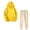 Yellow, variant on Auroural Sweatpants Sets for Women 2 Piece Women's Fashion Fall Winter Outfits Sports Tracksuits Long Sleeve Pullover Hoodies Pants Suit