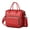 Red-36, variant on Colorful Aesthetic Butterfly Lunch Bag - Leakproof Thermal Tote with Shoulder Strap, Multi-Pocket Organizer for Daily Meals