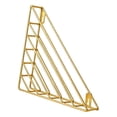 thumbnail image 3 of Estantería de pared triangular flotante para libros, estante decorativo para exhibir archivos, carpetas, periódicos, oficina, hogar, mesita de noche., 3 of 8