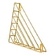 thumbnail image 3 of Estantería de pared triangular flotante para libros, ahorra espacio, decorativa, archivador para discos de vinilo, hogar, aula, oficina., 3 of 9