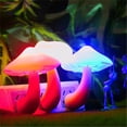 thumbnail image 5 of Cleanrance! Opehuo Sensor Colorful Mushroom LED Night Light,Plug-in Wall Based Lamp,Gift for Cute Mushroom Nursery Light for Bedroom,Bathroom,Kitchen,Hallway and Stairs,Yellow, 5 of 7