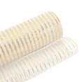 thumbnail image 4 of CSChome Christmas Decoration Ribbon Wrapping Ribbon Elegant Hollow Christmas Tree Wreath Bowknot Making Ribbon for DIY Wedding Packing 2 Rolls, 4 of 7