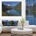 thumbnail image 1 of Lac Clair Calme avec Montagnes - Impression sur Toile Paysage Extra Grand, 1 of 4