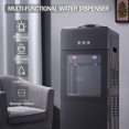 thumbnail image 5 of 5 Gallon Hot & Cold Water Dispenses Water Cooler Dispenser Top Loading for Home Black2, 5 of 8