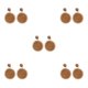 thumbnail image 2 of Pendientes bohemios Minnieouse 1 par de gota Café para mujer, 2 of 6