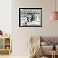 thumbnail image 3 of Historic Framed Print, [Jesse Owens with Lutz Long and Naoto Tajiia(?) salute during awards ceremony for the broadjumping event at the 1936 Olympics in Germany], 17-7/8" x 21-7/8", 3 of 9