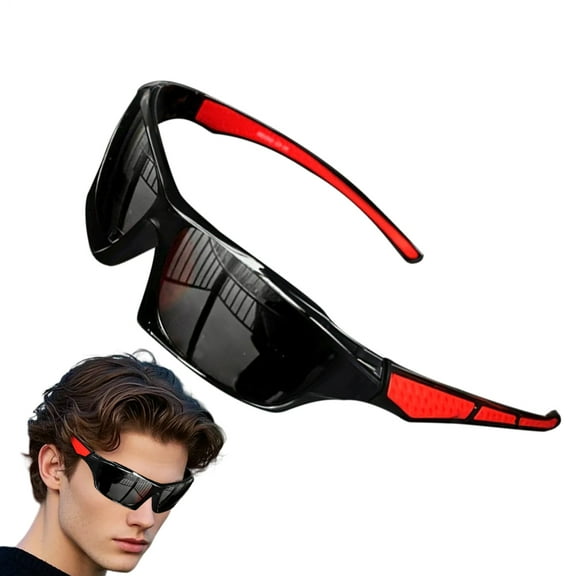 Fishing Sunglasses for Men UV Sunglasses Polarized Glasses for Men Comfortable Lightweight Frame Sport Eyeglasses For Driving Fishing Running Cycling