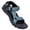 Lake blue, variant on Men's Sandals Lightweight Open Toe Hiking Sandals Athletic Fisherman Comfort Sandals for Male Outdoor Black/Deep Blue