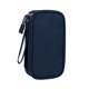 thumbnail image 1 of Organizador electrónico Organizador de cables universal de viaje Accesorios electrónicos Estuches para cables, cargadores, teléfonos, USB, Scard (cian), 1 of 5