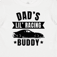 thumbnail image 4 of Inktastic Dads Lil Racing Buddy Boys or Girls Baby T-Shirt, 4 of 5