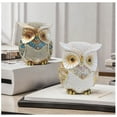 thumbnail image 6 of Owl Ornament Resin Crafts – Home Living Room, Desktop & Exhibition Hall Decor,Unique Valentines Day Gift For Men Or Women, 6 of 7