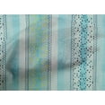 thumbnail image 4 of oneOone Cotton Poplin Sky Blue Fabric Geometric Sewing Material Print Fabric By The Yard 42 Inch Wide, 4 of 4