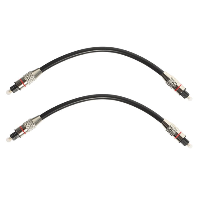 unbranded 2Ud Cable Negro Para Audio En Automóvil Con Protección Contra Rayones Y Transmisión