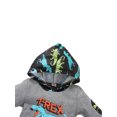 thumbnail image 3 of FOCUSNORM Dinosaur & Letter Print Long Sleeve Hooded Sweater + Trousers, 3 of 8