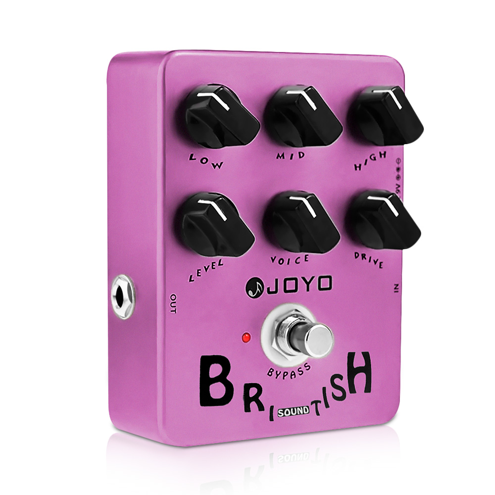 JOYO JF-16 British Sound Vintage Overdrive Guitar Effect Pedal Rock Amp True Bypass