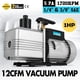 thumbnail image 1 of VEVOR Bomba de vacío 12CFM 1 HP Bomba de vacío de aire acondicionado de una sola etapa 110V 5PA Ultimate Vacuum Refrigerante HVAC Air Tool Bomba de vacío de paletas rotativas para evacuación de vacío, 1 of 9