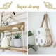 thumbnail image 5 of Cuerda de sisal natural de 8 mm x 60 m, cuerda de repuesto blanca natural antigua para gatos con un par de guantes protectores para árbol de gato flor de árbol de gato, 5 of 5