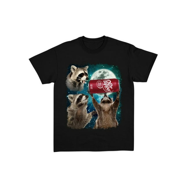 Funny Three Raccoons Vintage Graphic Shirt Retro Raccoon Moon Shirt Raccoon Lovers Raccon Tee Oversized Washed Tee Raccoon Gift