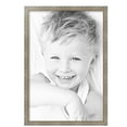 thumbnail image 2 of ArtToFrames 19" x 28" Champagne Pebble Metallic Picture Frame, 19x28 inch Silver Wood Poster Frame (WOM-5258),  Pack, 2 of 7