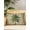 Green, Beige, Gold, variant on Outdoor Pillows Waterproof, Dark Sage Green Ombre Throw Pillows with Inserts Included, Modern Abstract Gradient Indoor Outdoor Decorative Lumbar Pillow for Bed/Couch/Patio 16"x16", 2Pcs