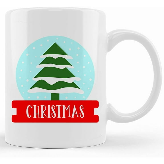 Christmas Tree For Everyone Ceramic Coffee Mug 11oz, Ceramic Novelty Coffee Mug, Tea Cup, Gift Present For Birthday, Christmas Thanksgiving Festival, 11oz Sarc