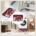 thumbnail image 5 of Bathroom Rugs Mat, Christmas Buffalo Plaid Washable Non Slip Bath Kitchen Mat for Floor, Welcome Mat for Front Door Entryway Rug Indoor Door Mat Small Rugs 24x16 Inch, 5 of 5