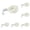 White*5, variant on Transparent Invisible Tape, Clear Wrapping Tape for Home School Office, 1 Roll