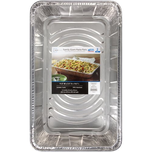 Mainstays Family Giant Pasta Pans, 2 Count