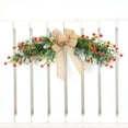 thumbnail image 4 of Red Easter Door Lintel Decoration Colorful Flower Bows Pendant For Home Holiday Hanging, 4 of 7