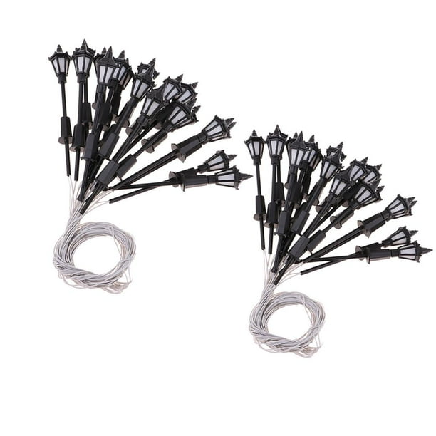 Barandillas Para Modelo Ferroviario - Escala OO 1:76, Plástico, Listas Para Usar