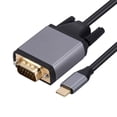 thumbnail image 4 of Adaptador VGA a cable de pantalla HD de aleación de aluminio tipo C 10Gbps para proyector MacBook, 4 of 6