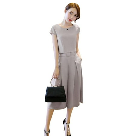 

Women Office Suit High Heels And Sandals For Womens Working L Gray