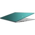 thumbnail image 3 of Asus VivoBook S15 15.6" Full HD Laptop, Intel Core i5 i5-1135G7, 8GB RAM, 512GB SSD, Windows 10 Home, Gaia Green/Transparent Silver, S533EA-DH51-GN, 3 of 20