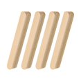 thumbnail image 1 of DOLITY Drawer Handles, Wooden Cabinet Knobs, Kitchen Dresser Handle, Decorative Handles 4Pcs Straight, 1 of 9