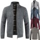 thumbnail image 4 of Suéter grueso de cuello alto para hombre, suéter grueso tipo cárdigan, abrigo para hombre, moda masculina, ropa de abrigo versátil, 4 of 6
