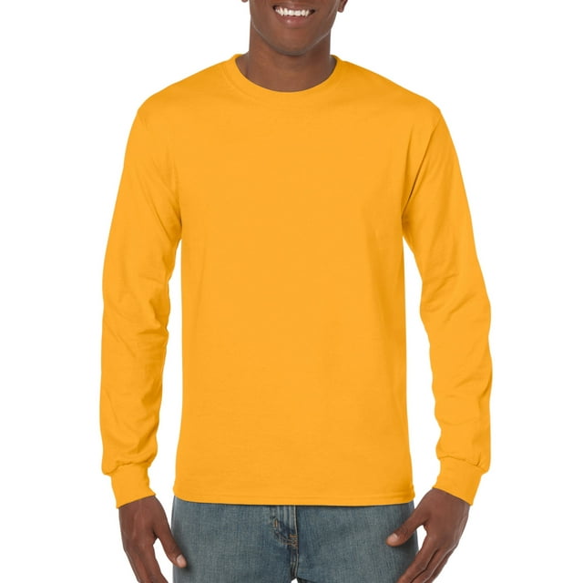Gildan - T-Shirt à Manches Longues en Coton Épais