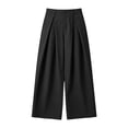 thumbnail image 6 of BRELIL Women's High Waisted Wide Leg Sweatpants Flowy Casual Loose Palazzo Pants Trousers Fall Winter Outfits Streetwear Workout, Black S, 6 of 7