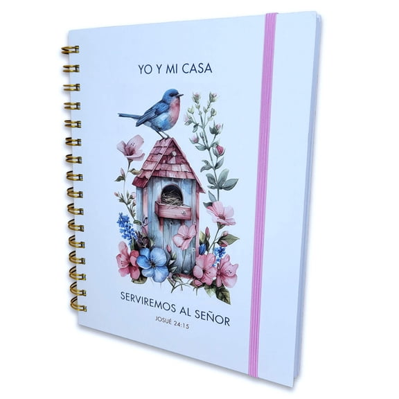 Journal Espiral con Elástico: Yo y mi casa